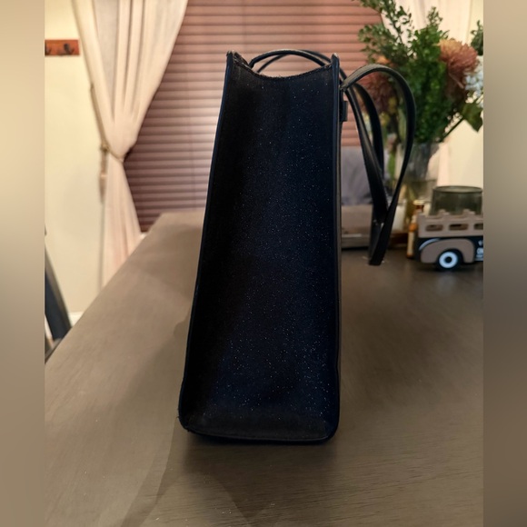 kate spade Black Sparkle Large Shoulder Tote - Picture 2 of 6